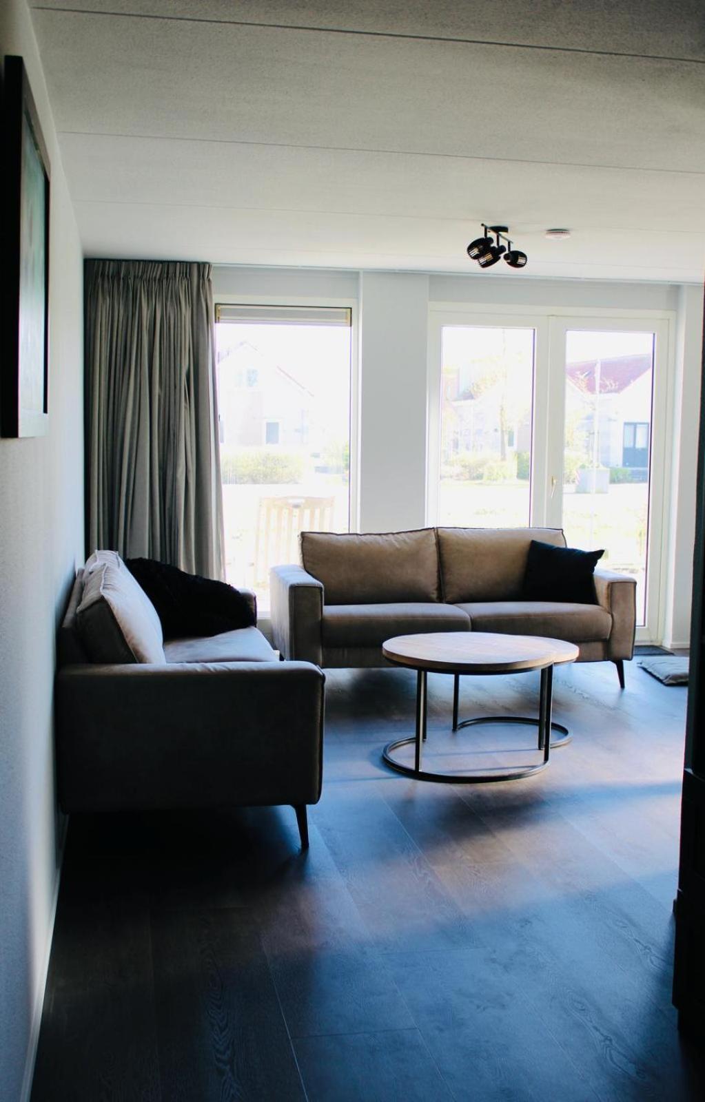 Prachtige Vakantievilla Aan Ijsselmeer Makkum Bagian luar foto