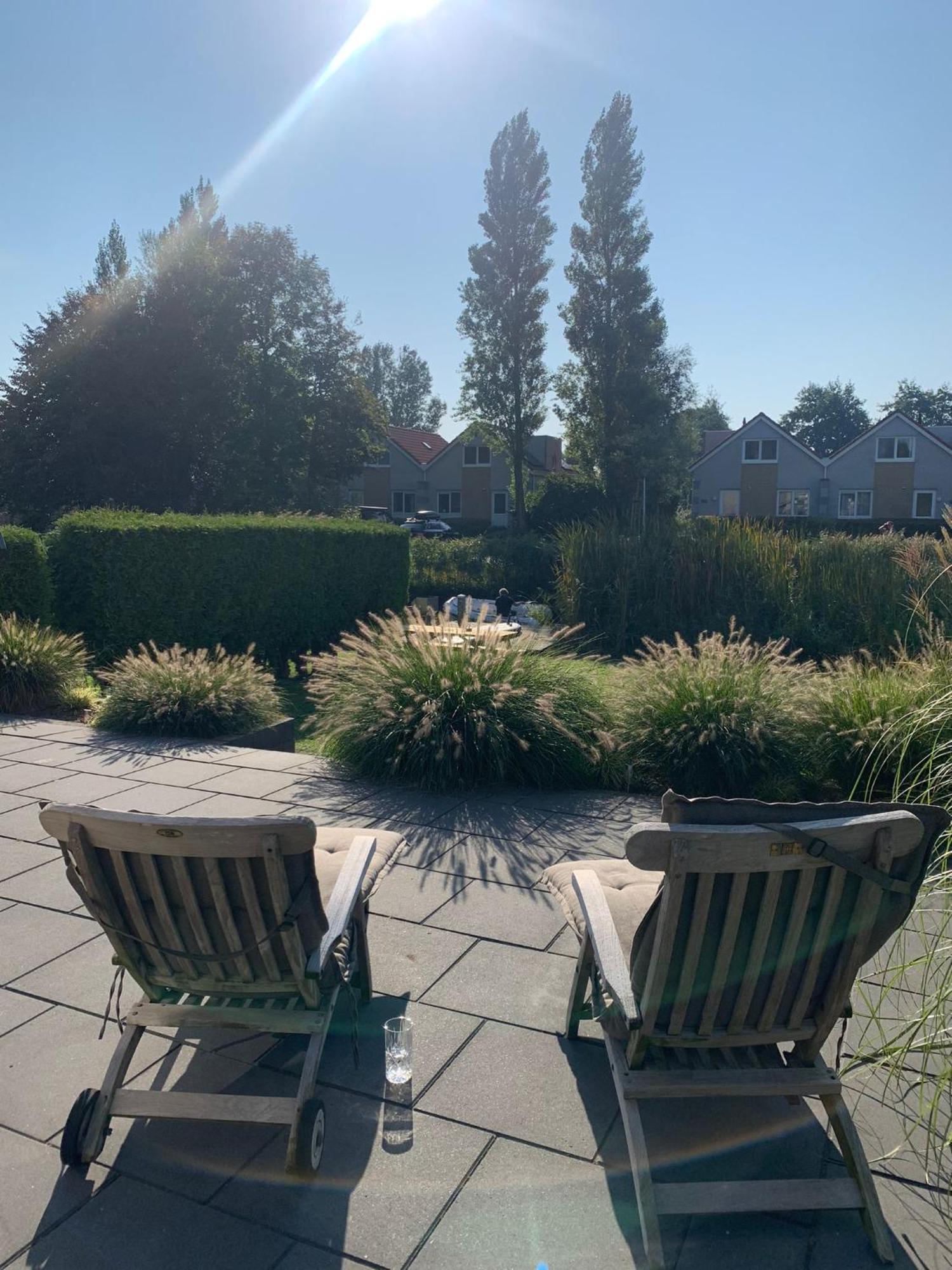 Prachtige Vakantievilla Aan Ijsselmeer Makkum Bagian luar foto