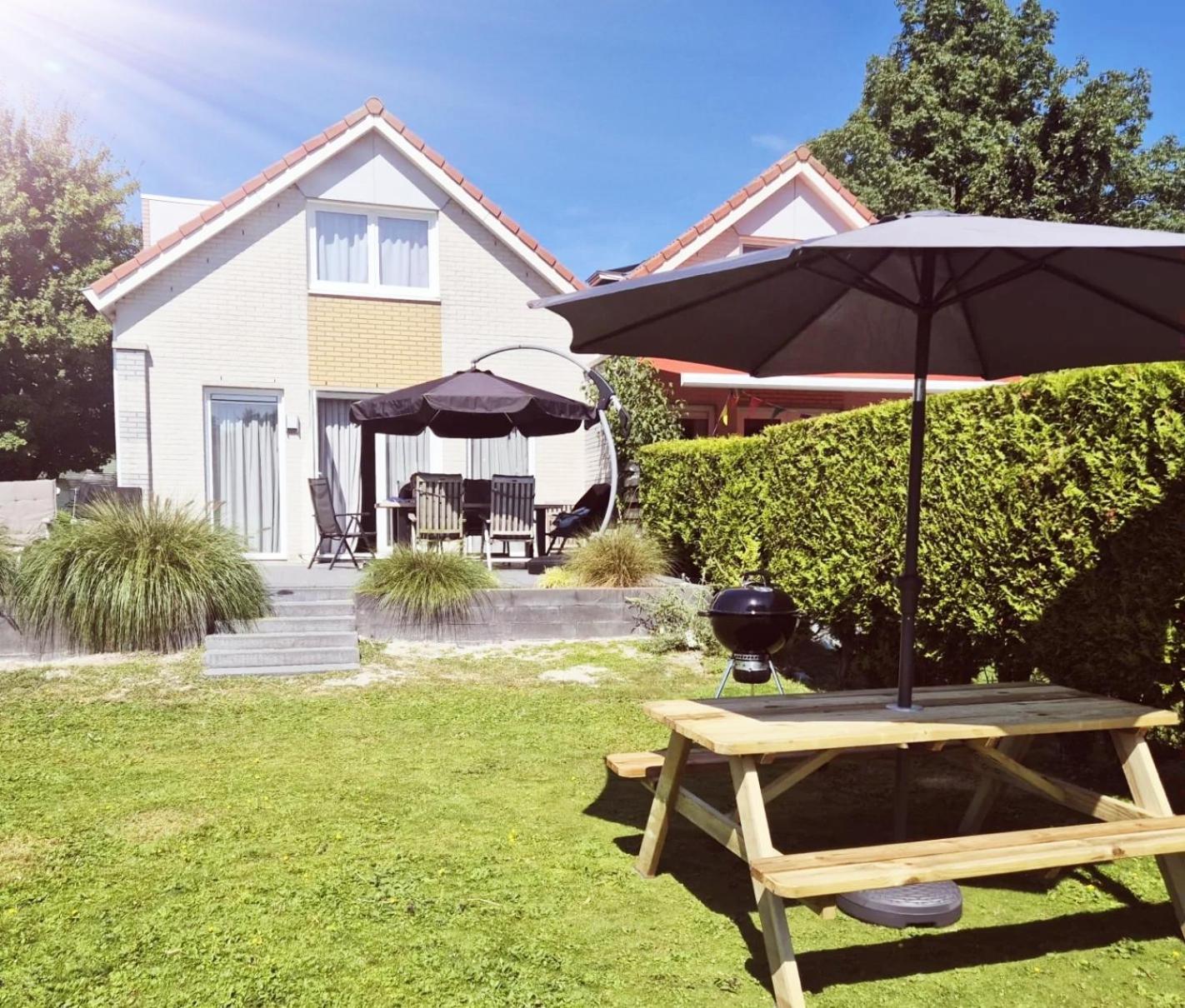 Prachtige Vakantievilla Aan Ijsselmeer Makkum Bagian luar foto